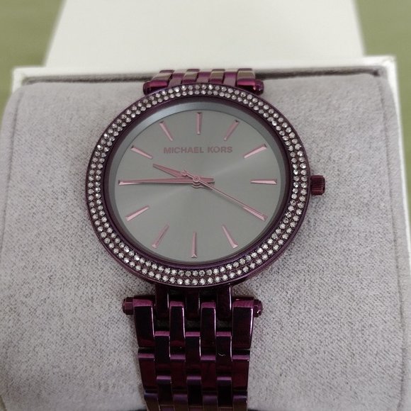 Watch, Michael Kors. Purple - Picture 1 of 1